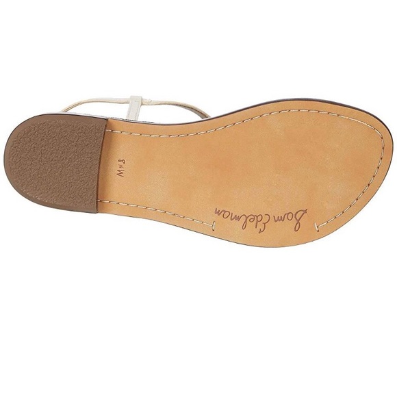 NEW Sam Edelman Gigi Black/White Ivory Corolia Snake Print Sandals. - Picture 3 of 5